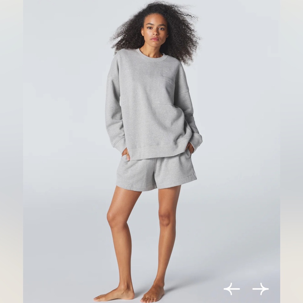 NEW NWT Daphne The Golden Night Sweatshirt Grey Melange XXL by Paige Desorbo - Picture 2 of 12